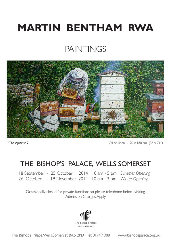 Exhibition poster for the Bishops Palace Wells