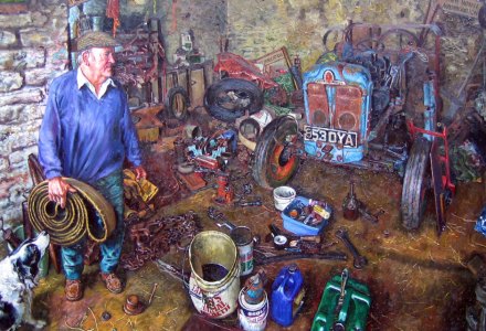 Image of Ken Tucker in his workshop