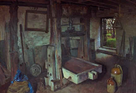 Image of a cider press